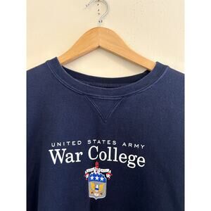 Vintage y2k United States U.S. Army War College USAWC Crewneck Sweatshirt Large